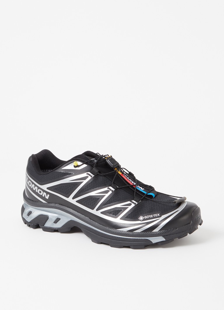 Salomon - XT-6 sneaker met mesh details - Zwart