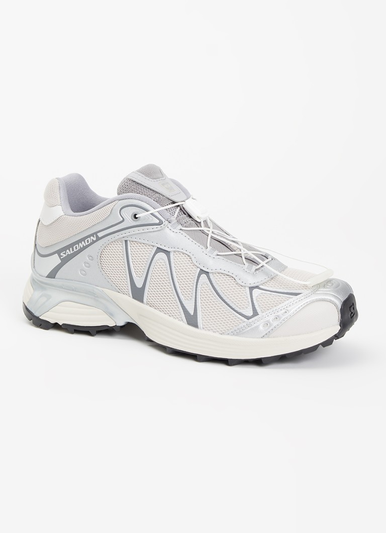 Salomon - XT-Whisper sneaker met details van mesh - Zilver