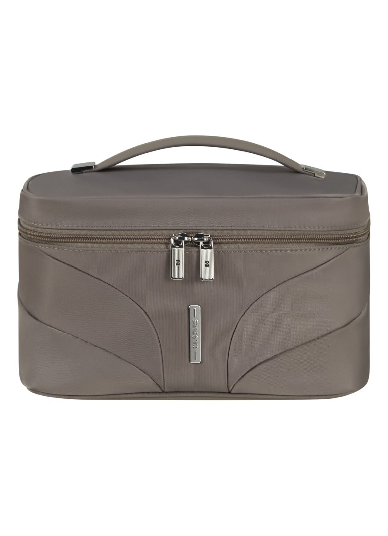 Samsonite - Attrix beautycase met logo - Zand