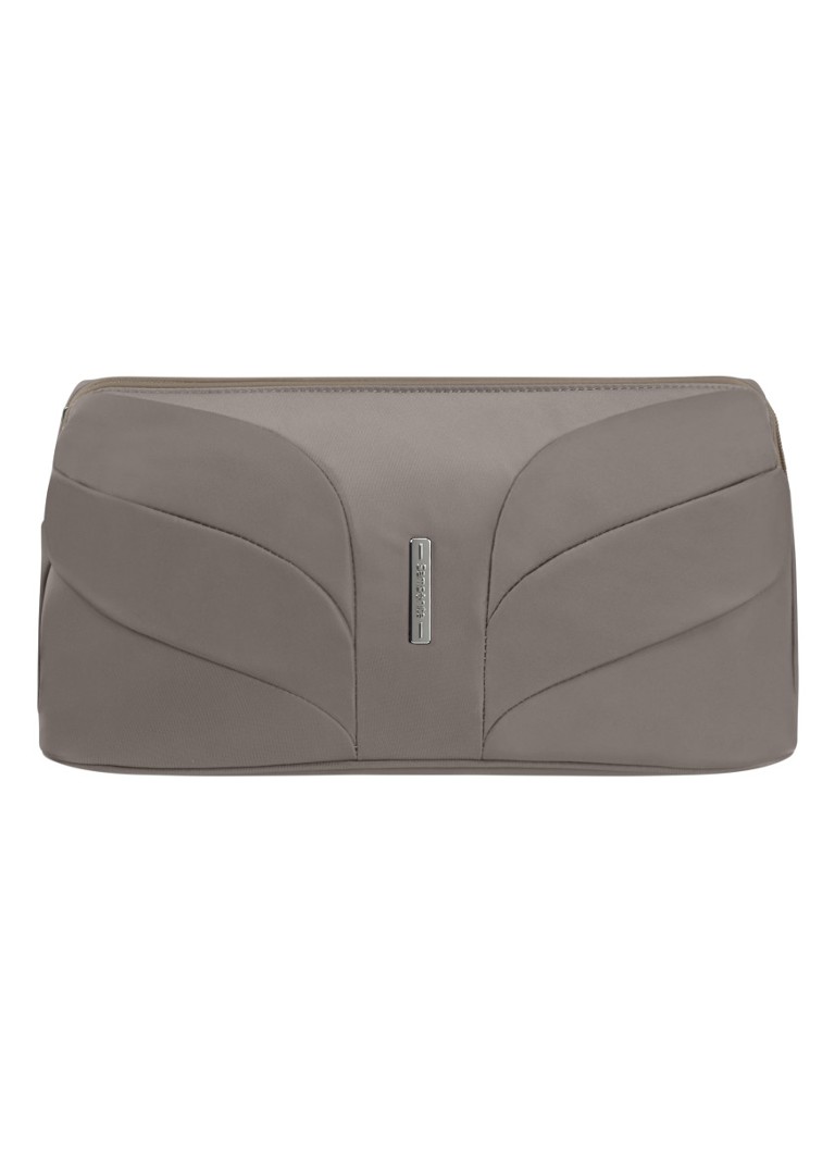 Samsonite - Attrix toilettas met logo - Taupe