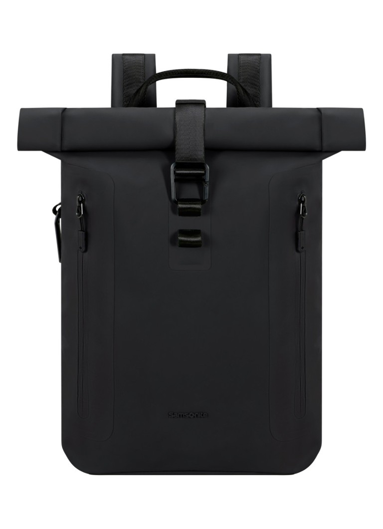 Samsonite - Coatify rolltop rugzak met 14,1 inch laptopvak - Zwart