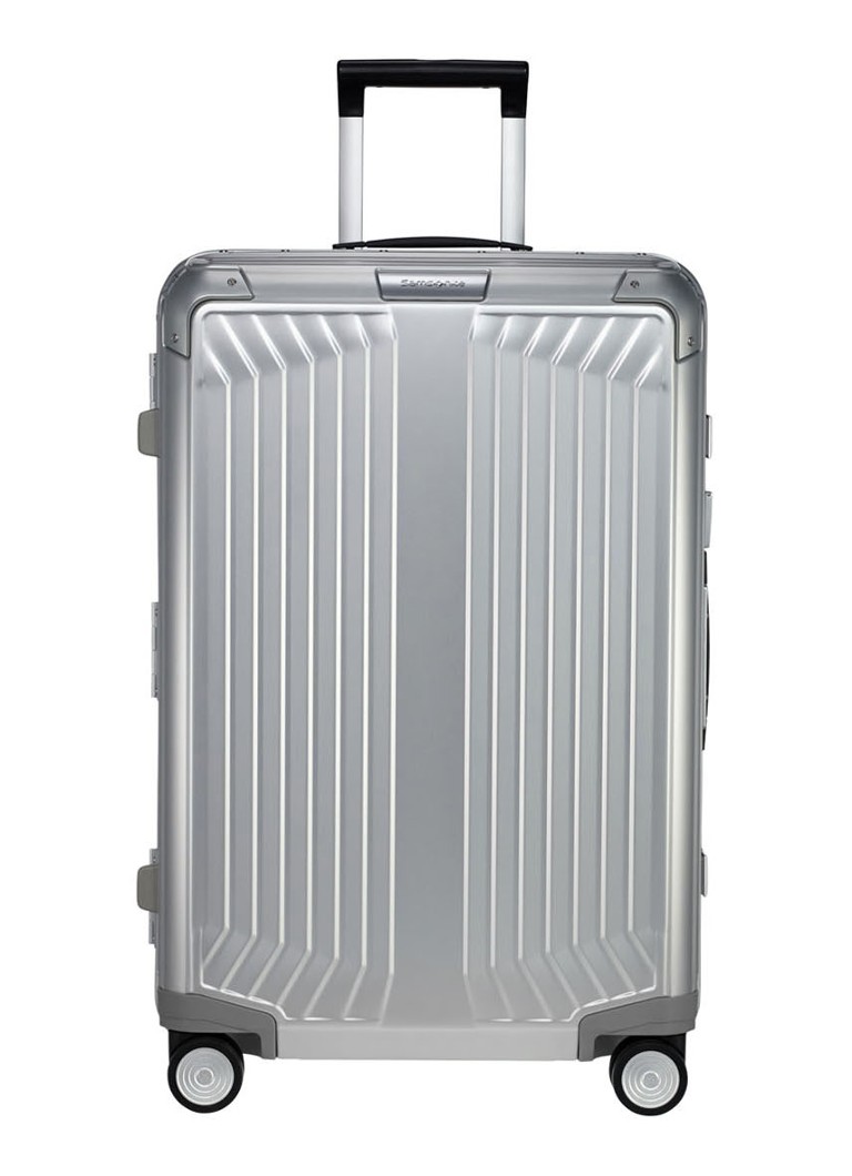 Samsonite - Lite-Box Alu spinner 69 cm  - Zilver