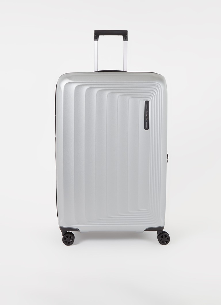 Samsonite - Nuon uitbreidbare spinner 75 cm - Zilver