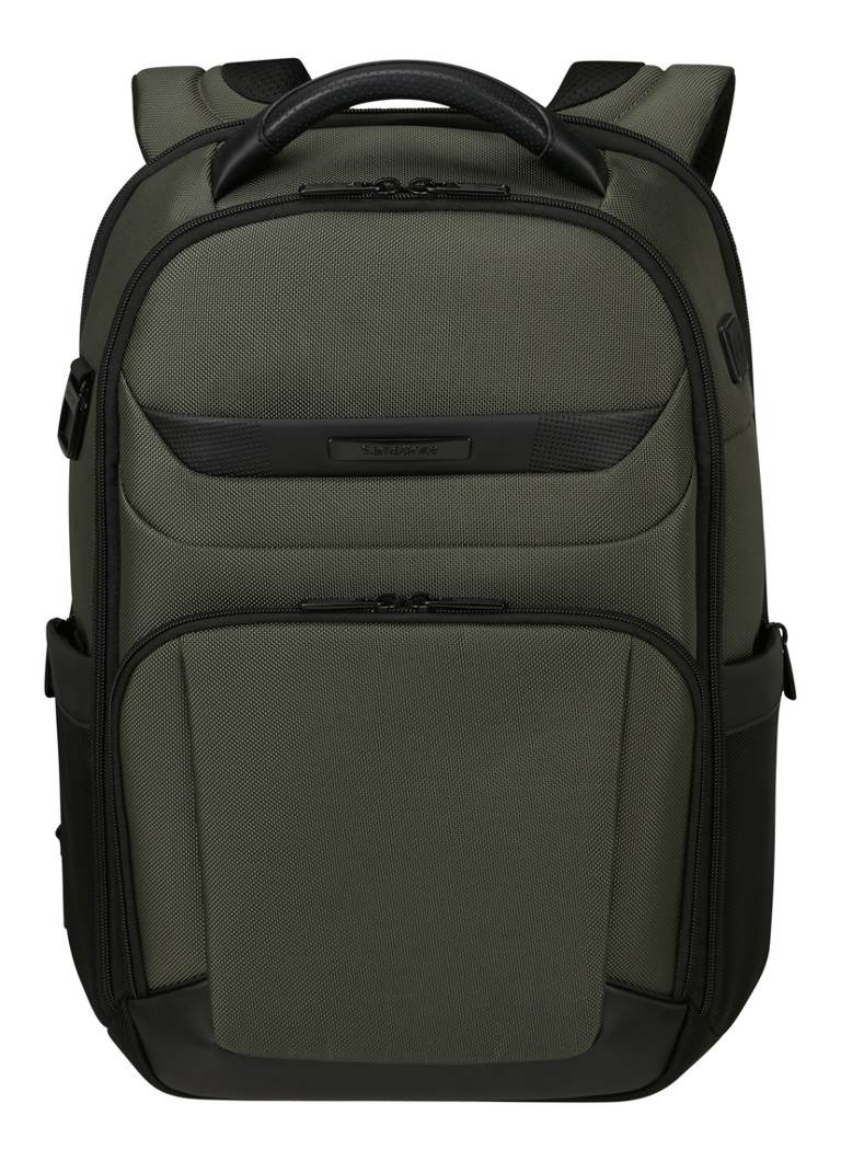 Samsonite - Pro-DLX rugzak met 15,6 inch laptopvak - Bronsgroen