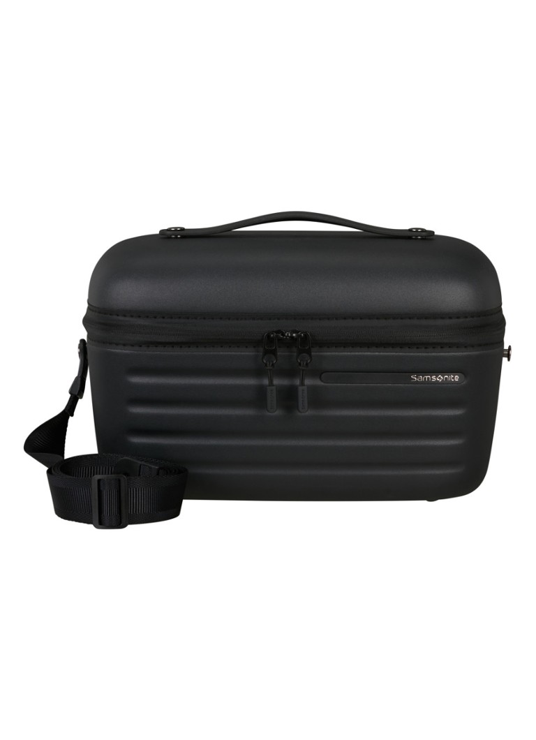 Samsonite - Stackd beautycase met afneembare schouderriem en uitneembaar etui - Zwart