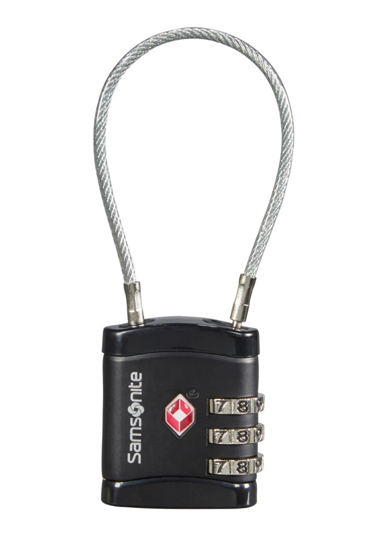 Samsonite - Travel Accessories Cablelock hangslot  - Zwart