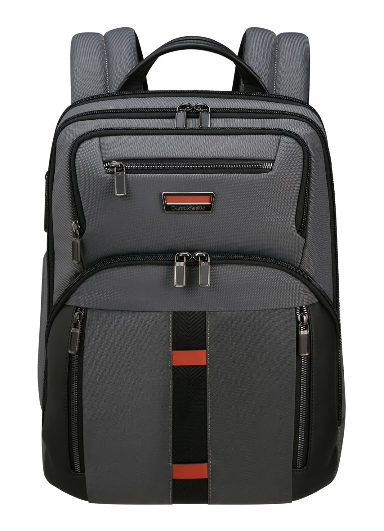 Samsonite - Urban-Eye rugzak met 14,1 inch laptopvak - Donkergrijs