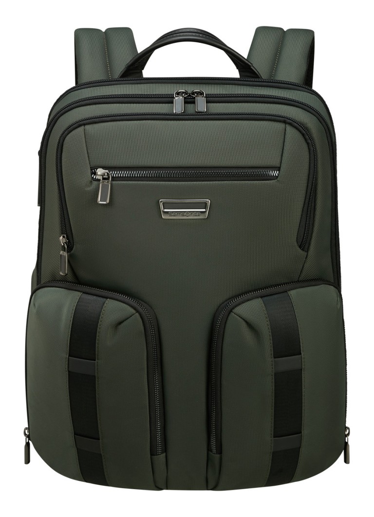 Samsonite - Urban-Eye rugzak met 15,6 inch laptopvak - Legergroen