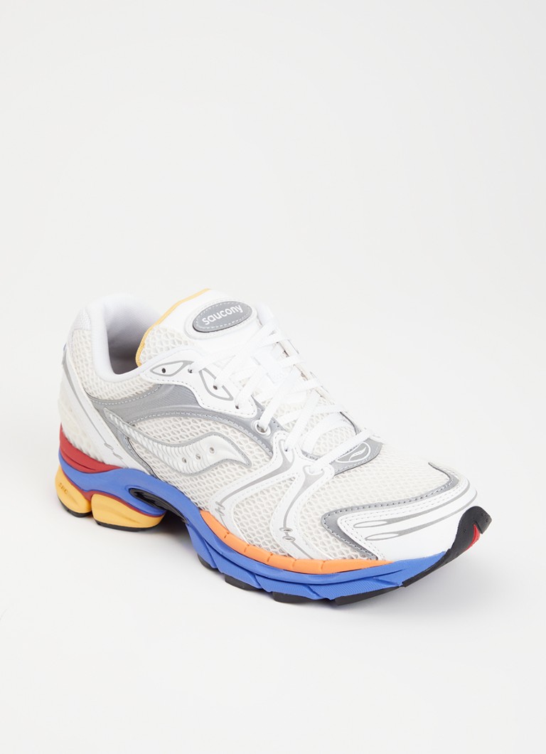 Saucony - Progrid Triumph 4 sneaker met mesh details - Wit