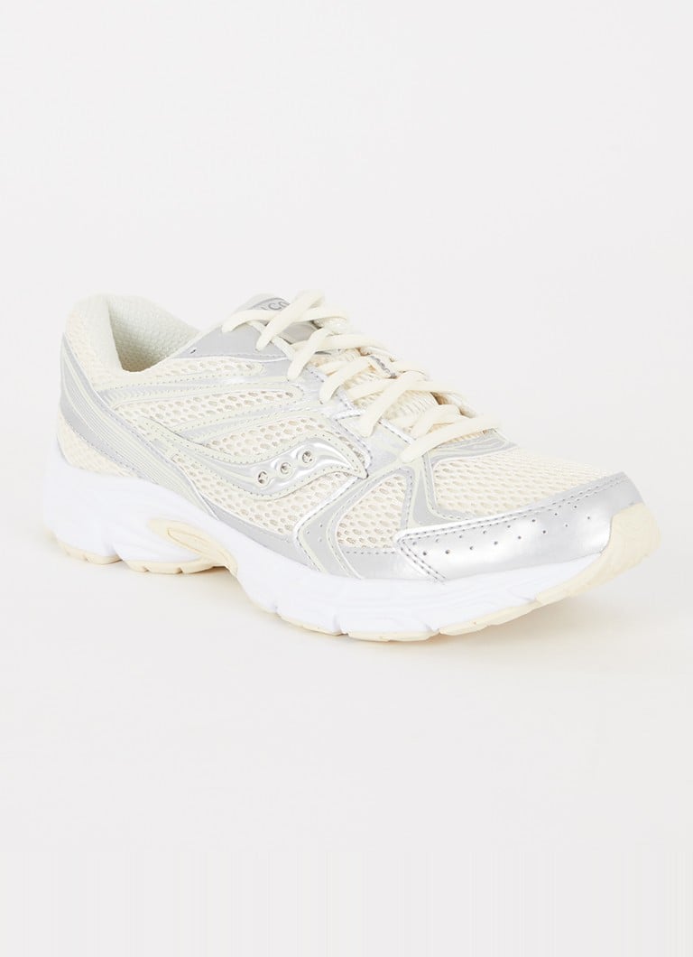 Saucony - Ride Millennium sneaker met mesh details - Ivoor