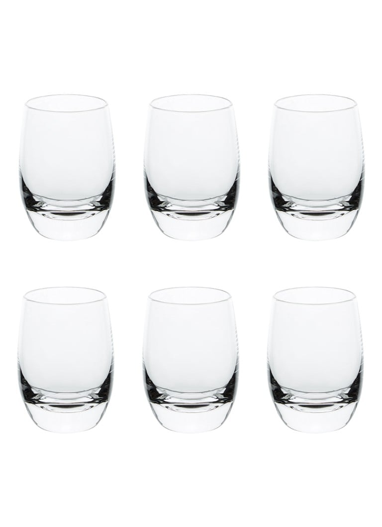 Schott Zwiesel - Banquet shotglas 8 cl set van 6 - Transparant