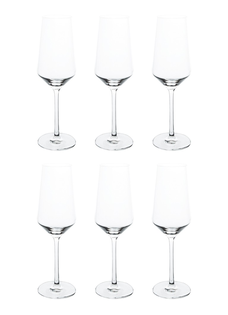 Schott Zwiesel - Pure champagneglas 30 cl set van 6 - Transparant