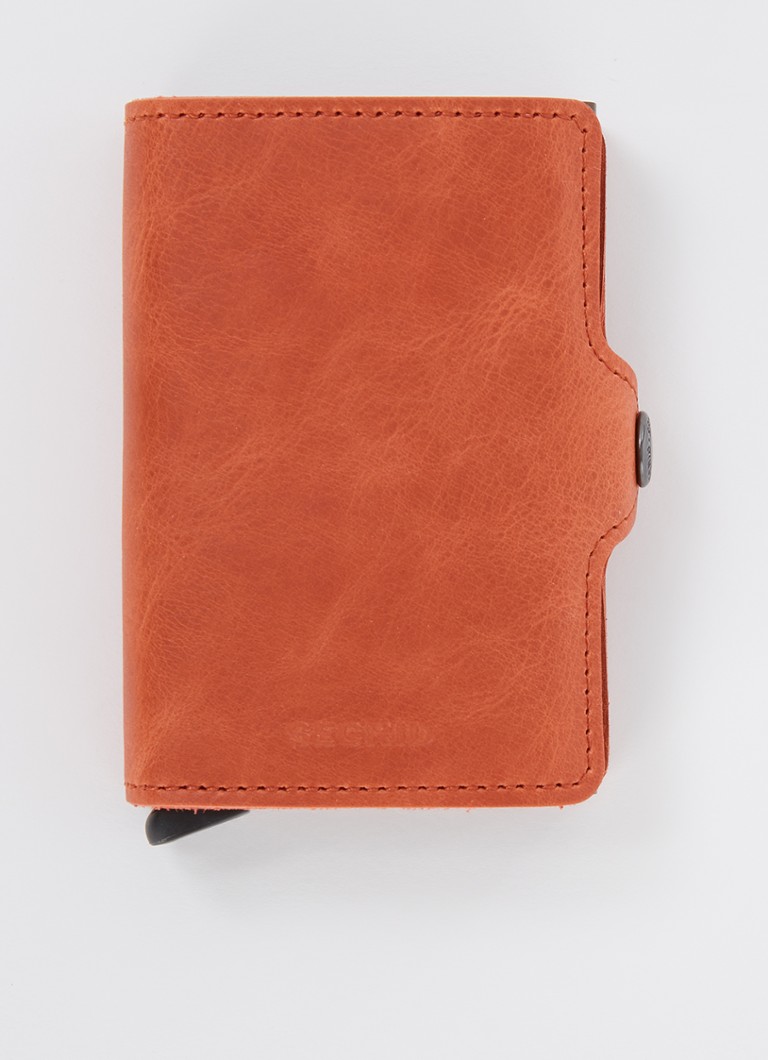 Secrid - Twinwallet pasjeshouder van leer - Orange
