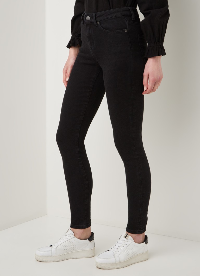 Onheil Zakje Verrijking Selected Femme Sophia mid waist skinny jeans met stretch • Zwart •  deBijenkorf.be