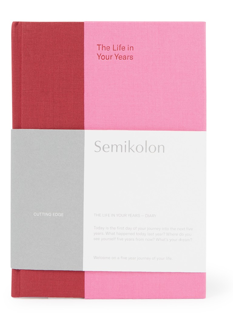 5 Year Diary 'The Life In Your Years' at Semikolon