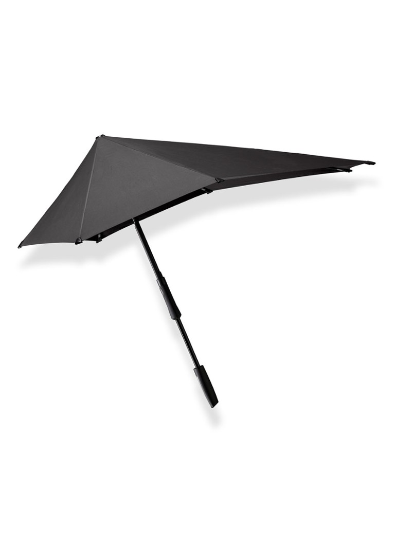 Senz - Grand parapluie long tempête aérodynamique - Noir