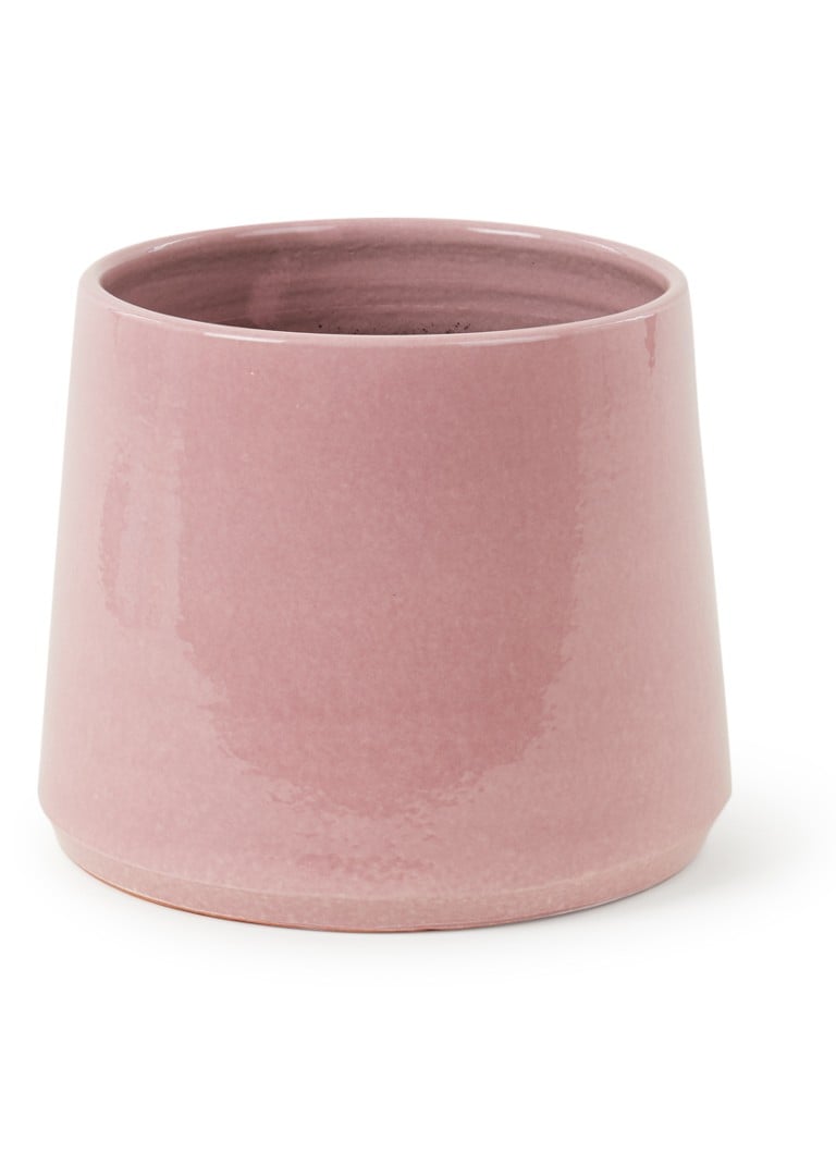 Serax - Pot Cone bloempot van keramiek voor binnen - 22 cm - Roze