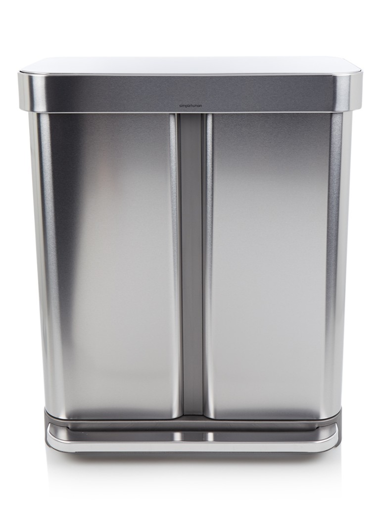 Simplehuman - Liner Pocket pedaalemmer 24 + 34 liter - Zilver