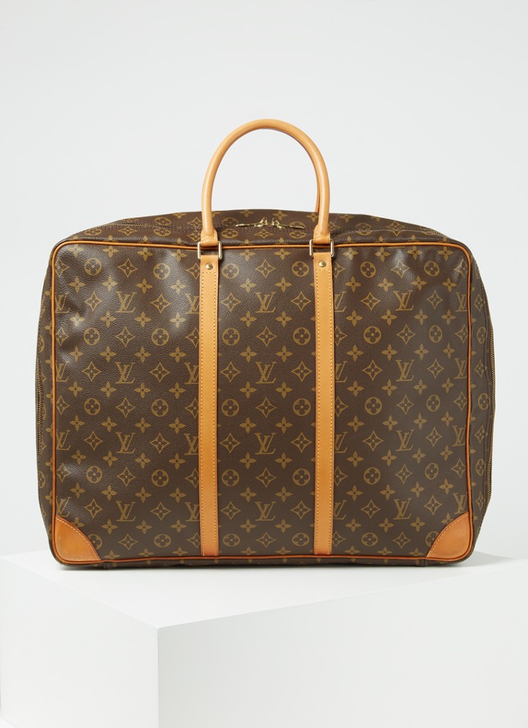 LOUIS VUITTON Dames Jas/Mantel Leer in Bruin in Maat: L