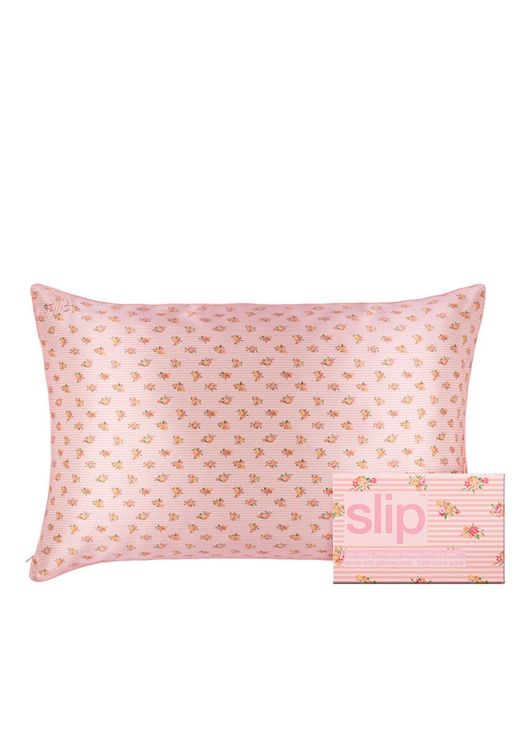 slip - Queen Pure Silk Pillowcase - kussensloop - Petal