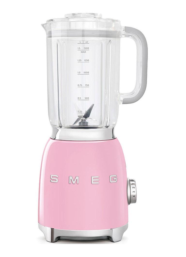 Smeg - 50's Style blender 1,5 liter BLF01PKEU - Roze