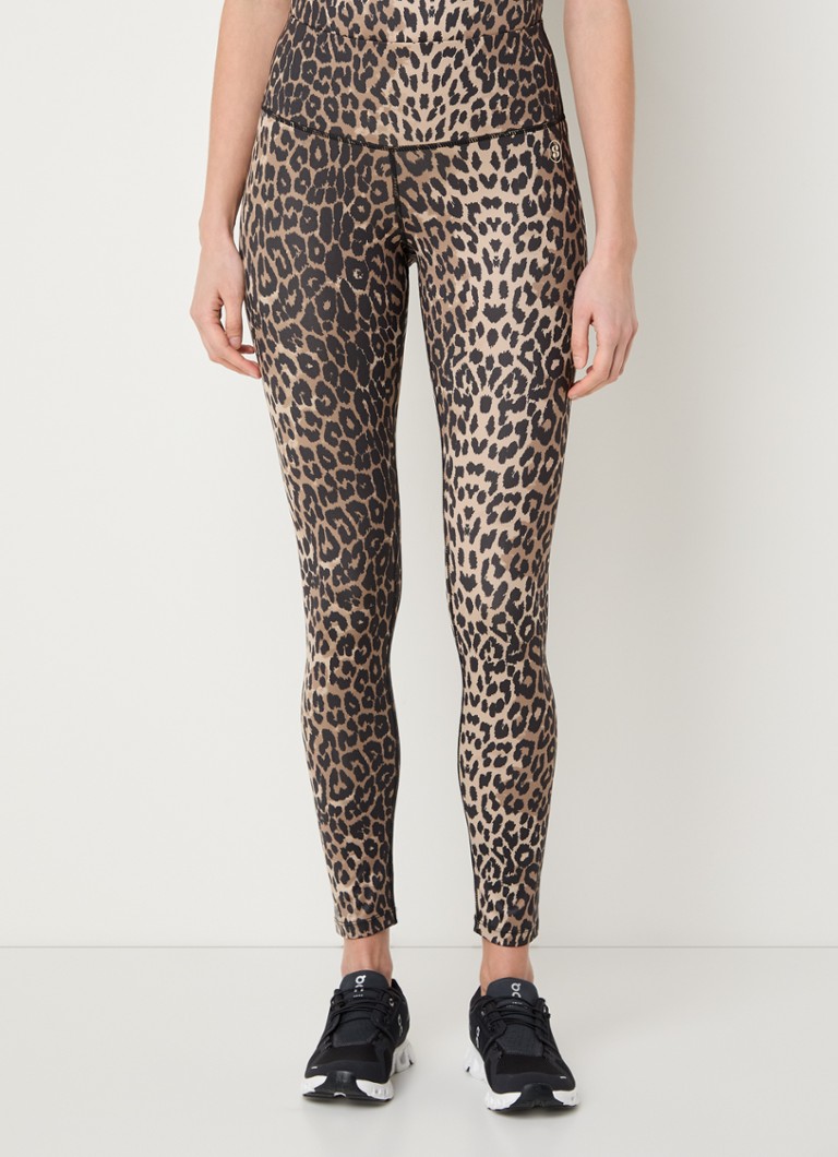 Sofie Schnoor - Avalina legging met panterprint - Bruin