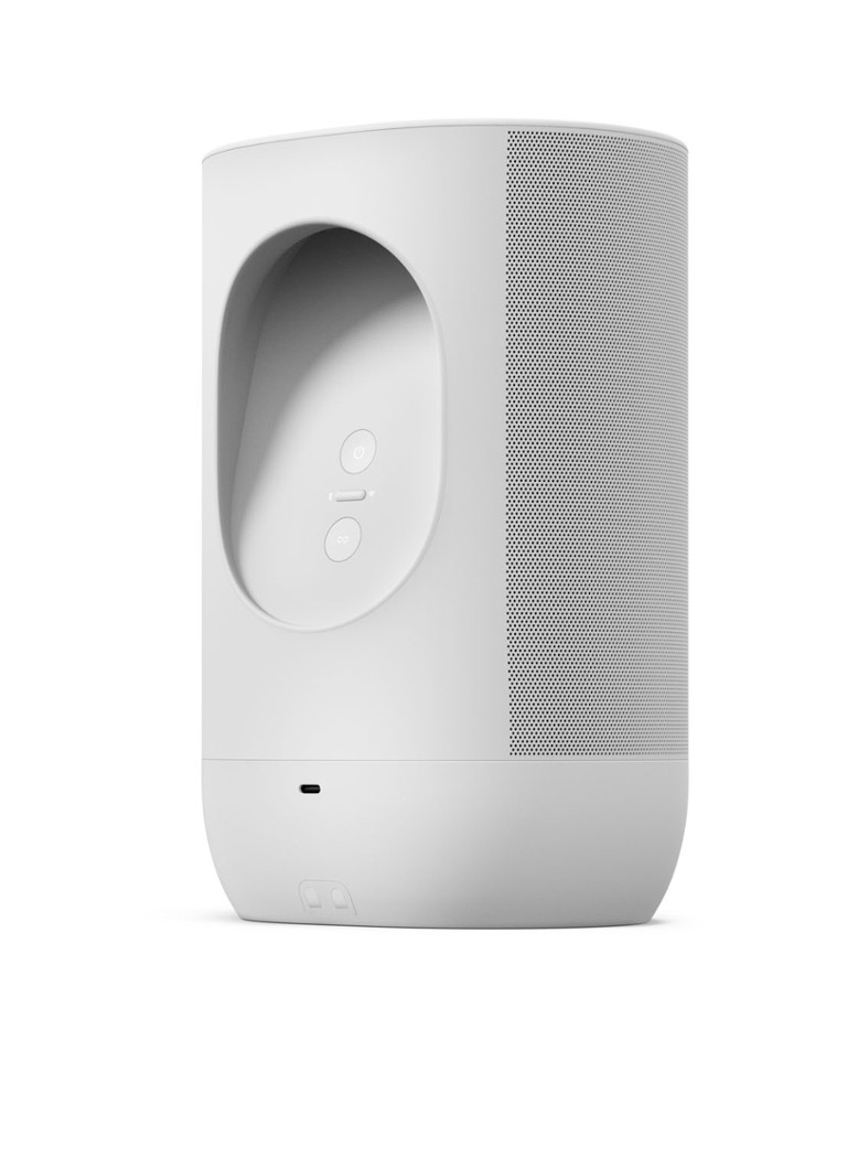 Geld rubber karakter Koning Lear Sonos Move draadloze smart speaker voor binnen en buiten • Wit •  deBijenkorf.be