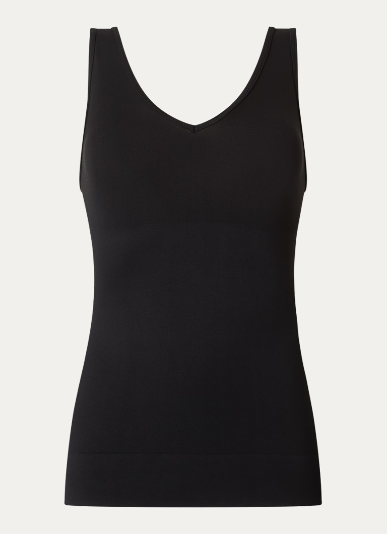 SPANX - SPANXsculpt™ naadloze corrigerende top - Zwart