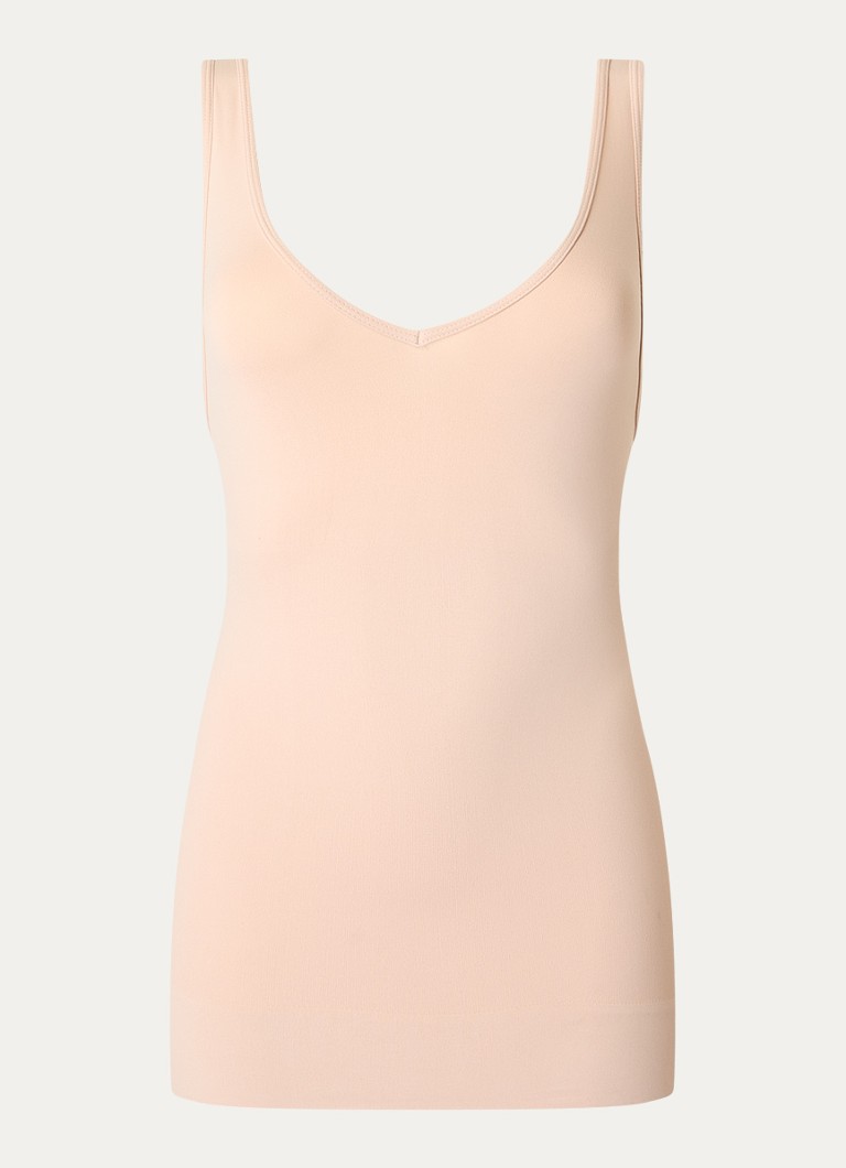 SPANX - SPANXsculpt™ naadloze corrigerende top - Khaki