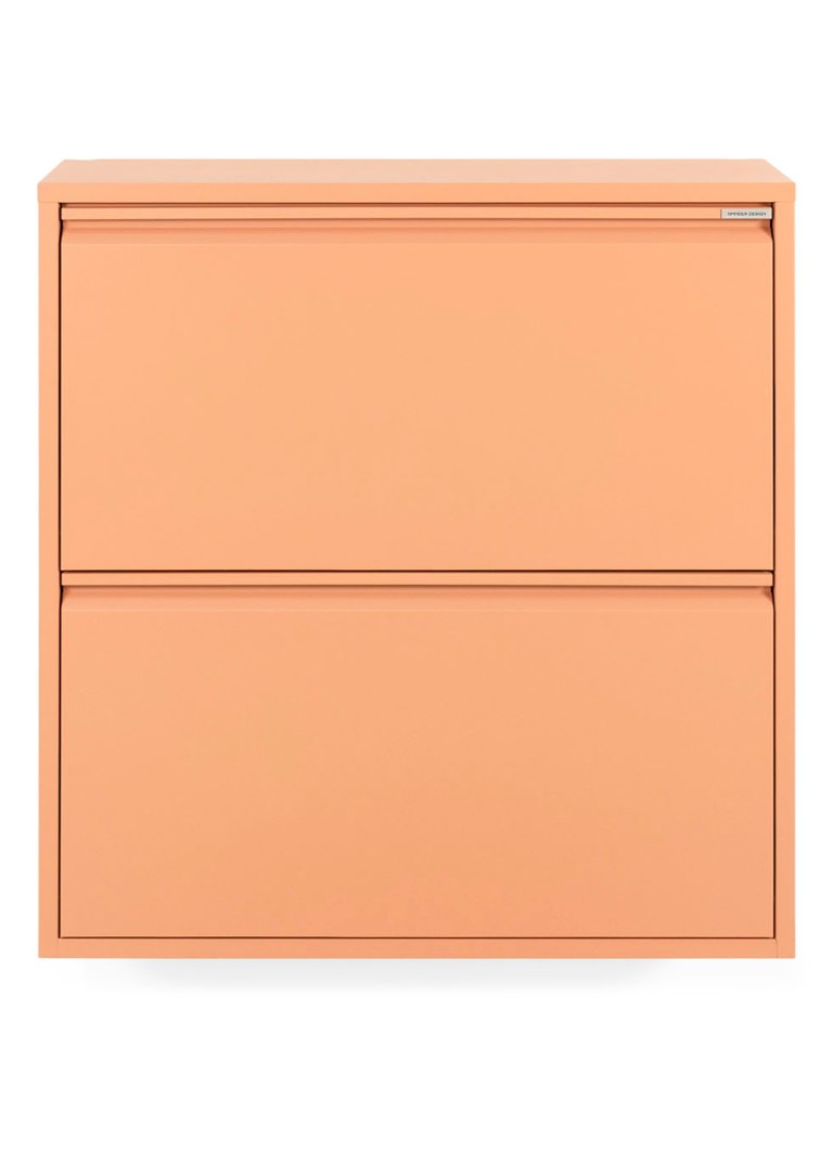 Spinder - Billy 2 schoenenkast 75 cm met 2 vakken - Orange