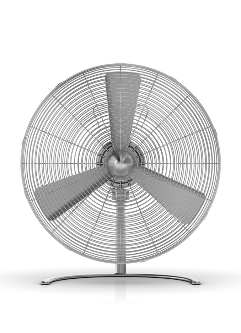 Stadler Form - Charly Floor vloerventilator, 48 cm hoog - Zilver