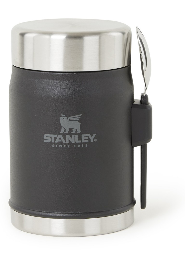 Stanley The Legendary Food Jar Sprok Bouteille Thermos 400 Ml Noir De Bijenkorf