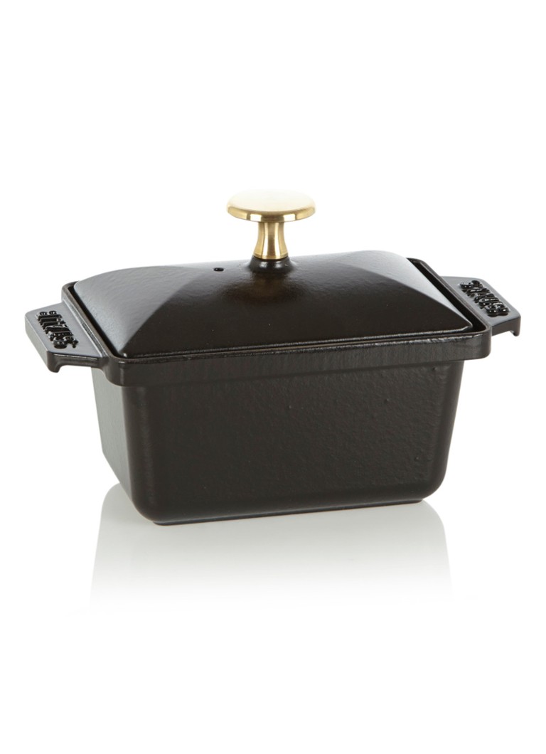 Staub Terrine Met Deksel 15 Cm Zwart De Bijenkorf Be