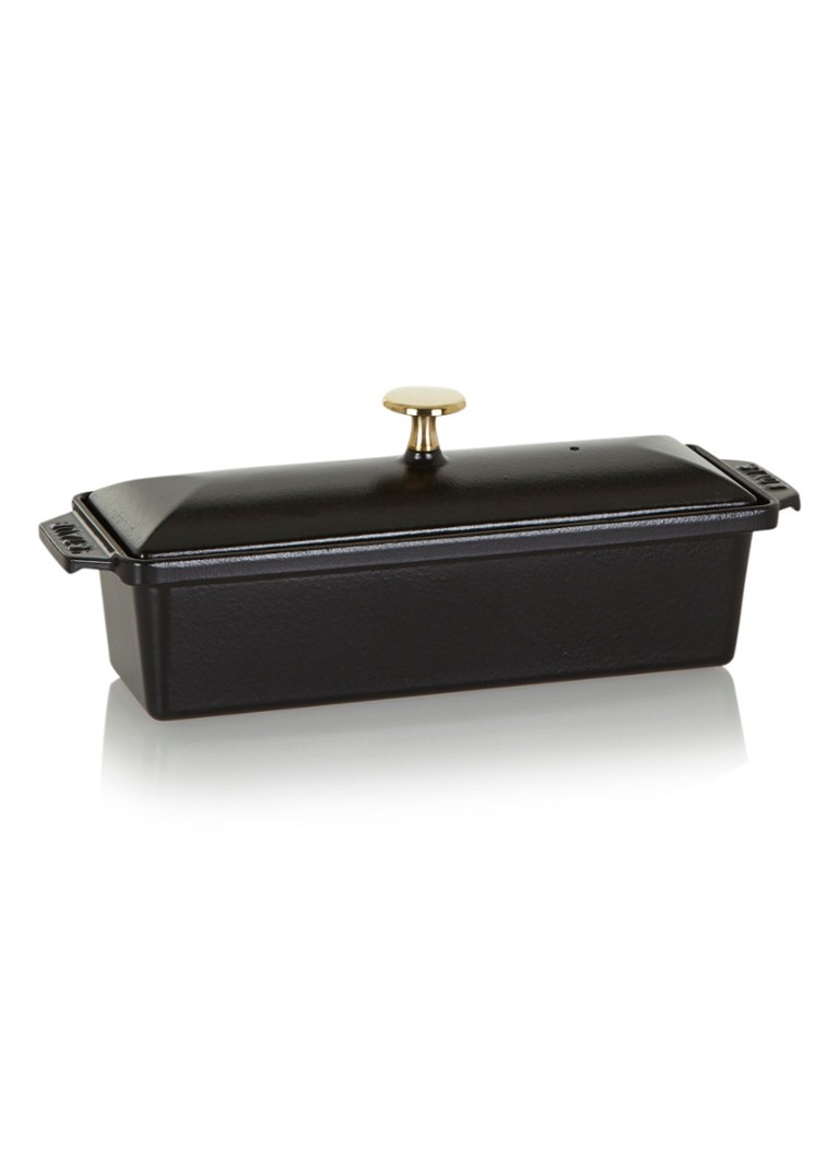 Staub Terrine Met Deksel 30 Cm Zwart De Bijenkorf