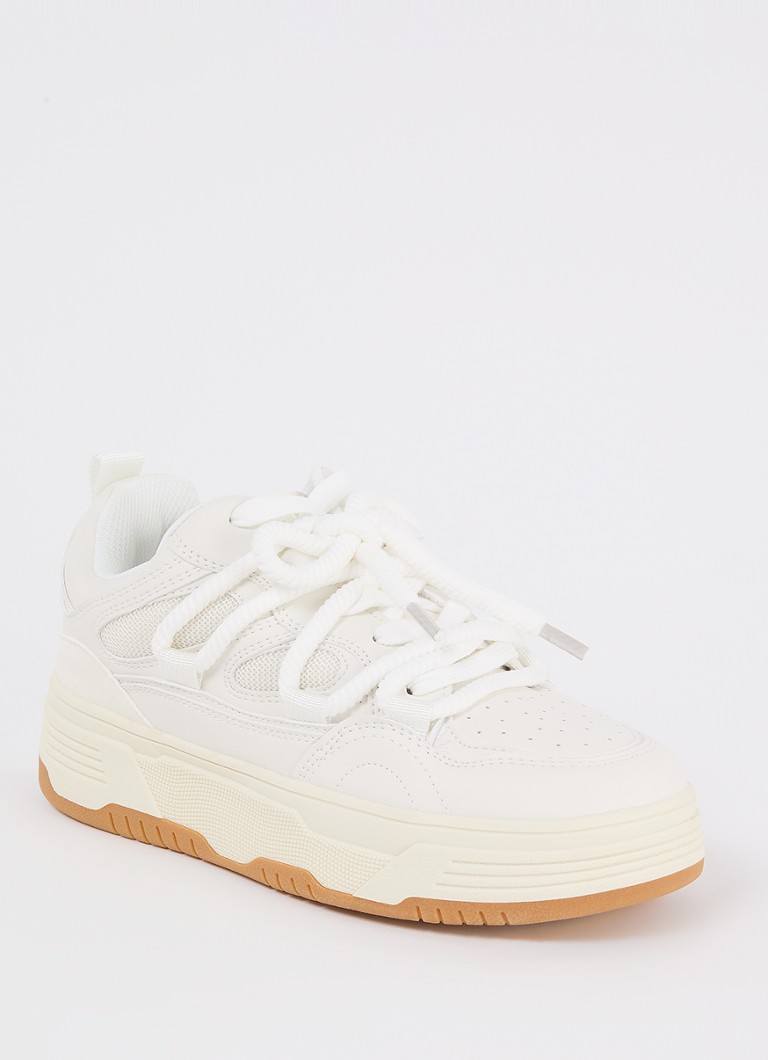 Steve Madden - Boomer sneaker met logo - Wit