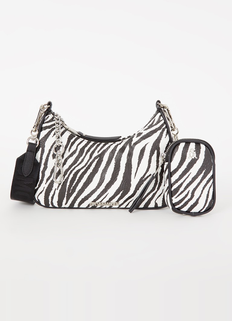 Steve Madden - Bvital-Z schoudertas met afneembare schouderriem - Zwart