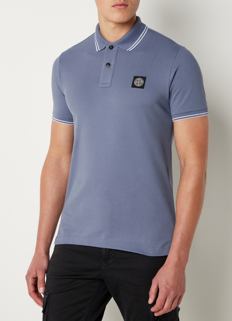 Flitsend Achternaam verontschuldiging Stone Island 22S18 Slim fit polo met getipte boorden • Staalblauw • deBijenkorf.be Flitsend Achternaam verontschuldiging Stone Island 22S18 Slim fit polo met getipte boorden • Staalblauw • deBijenkorf.be