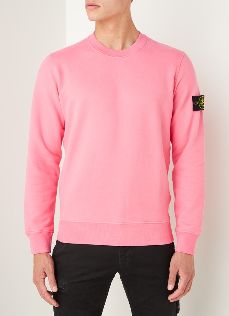 overspringen Onderhoudbaar Van God Stone Island 63020 sweater met logo • Roze • deBijenkorf.be