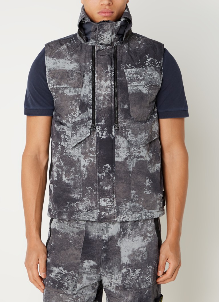 STONE HARBOUR Heren gewatteerde jas met zachte fleece