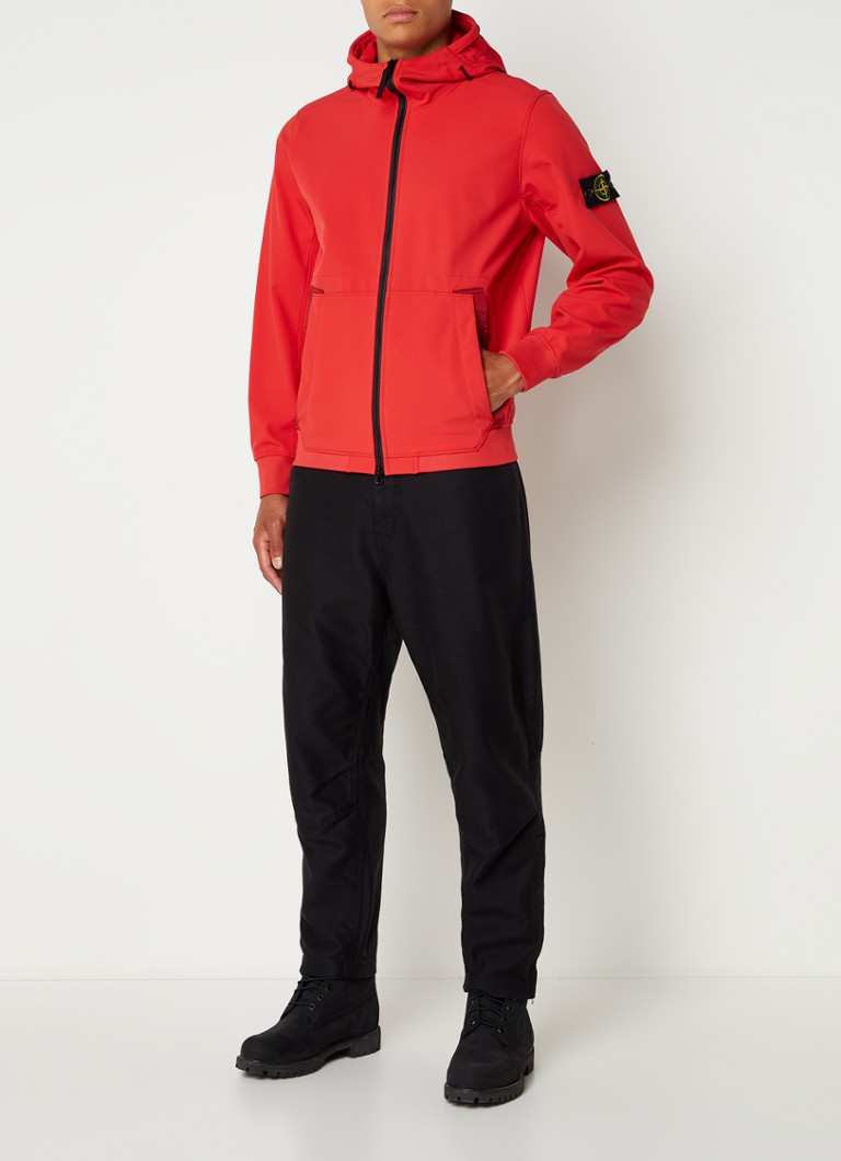 q0122 softshell jack met ritszakken