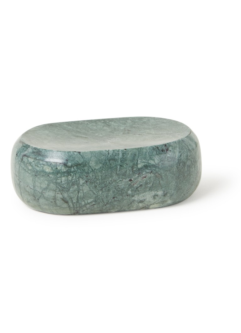 Stoned - Zeepbakje van marmer - Groen