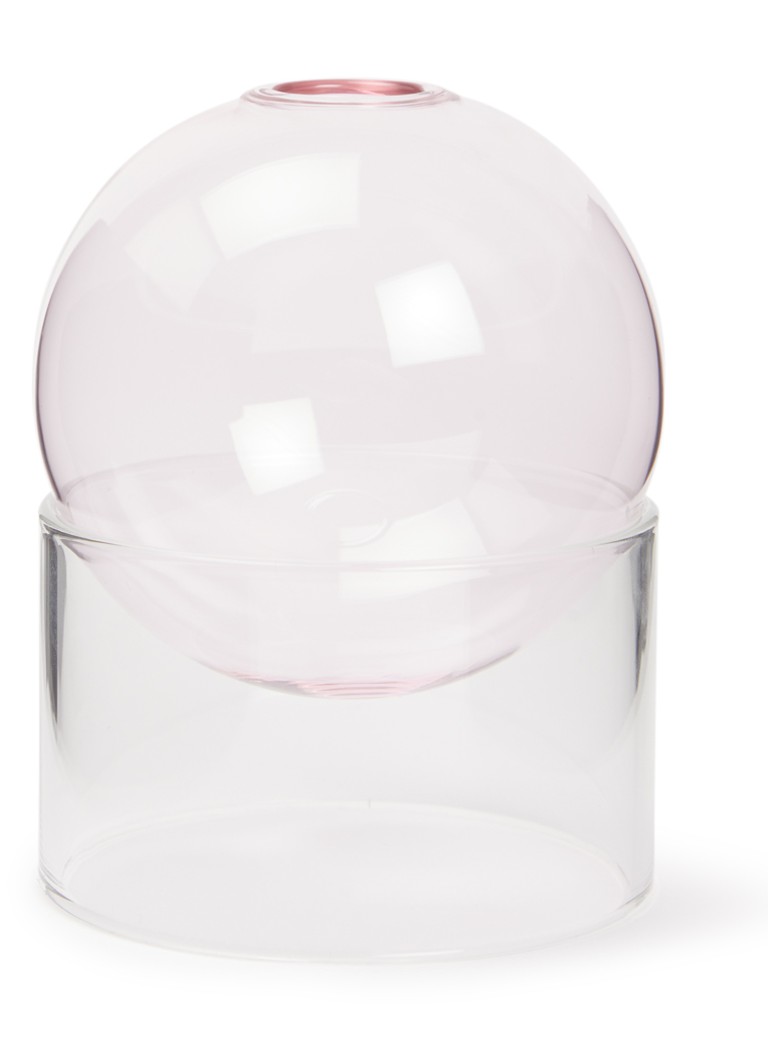 Studio About - Flower Bubble vaas 10 cm - Roze