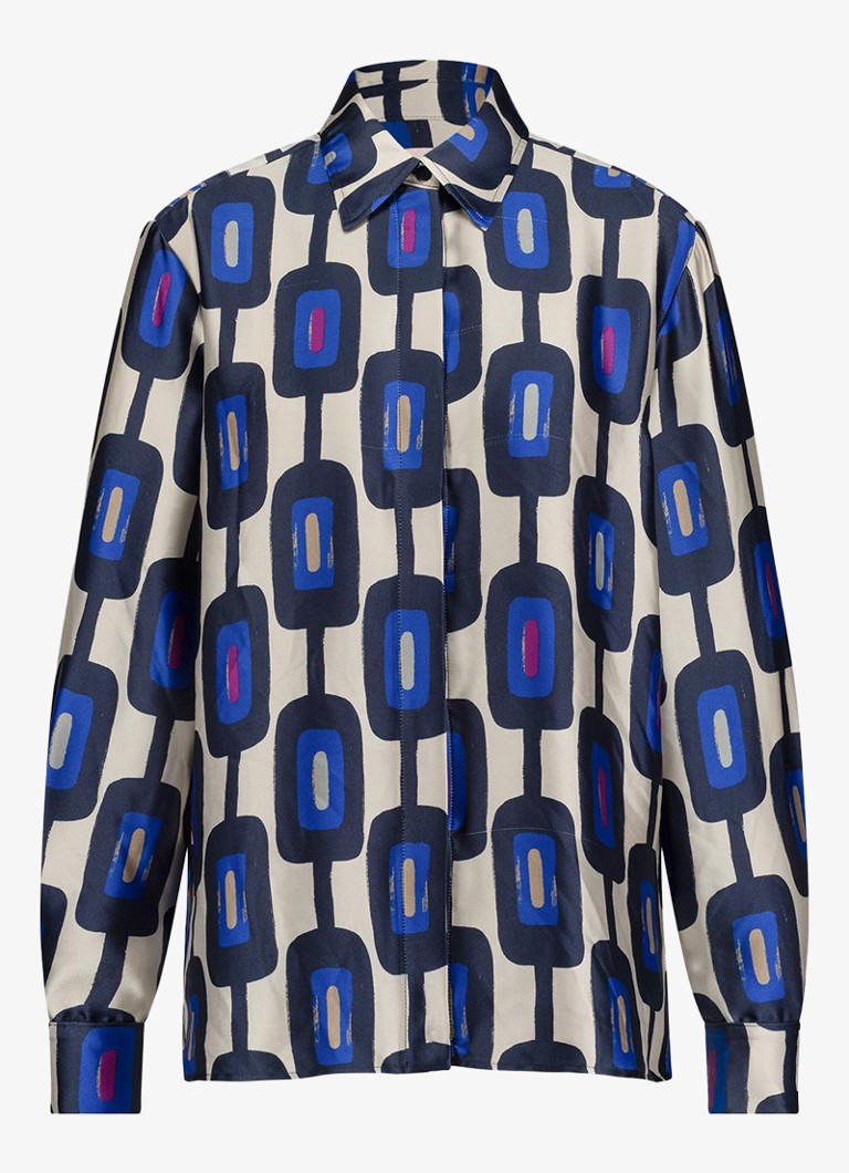 Studio Anneloes - Hiske blouse met grafische print - Multicolor