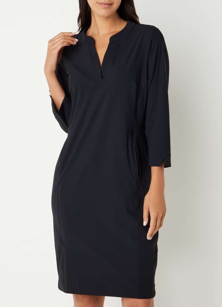 Studio Anneloes Simplicity mini tuniekjurk van travelstof met