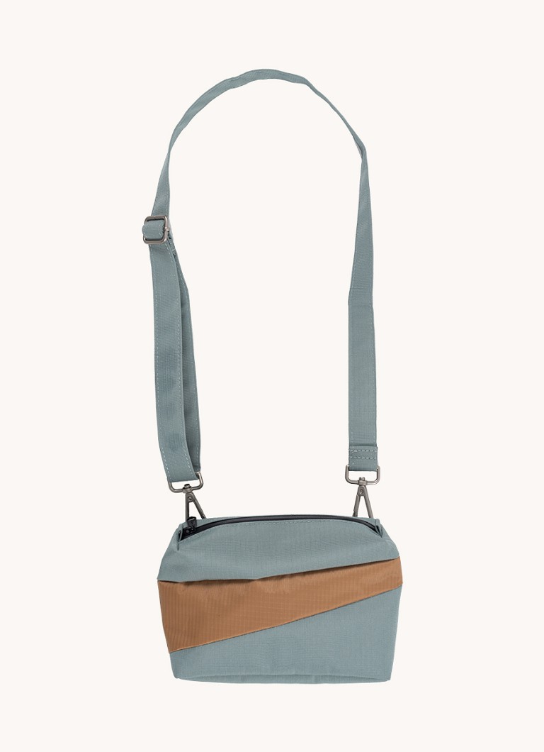 SUSAN BIJL - The New Bum Bag Small crossbodytas met waterafstotende coating - Mosgroen