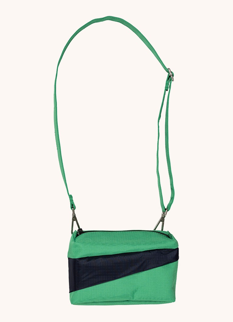 SUSAN BIJL - The New Bum Bag Small crossbodytas met waterafstotende coating - Groen