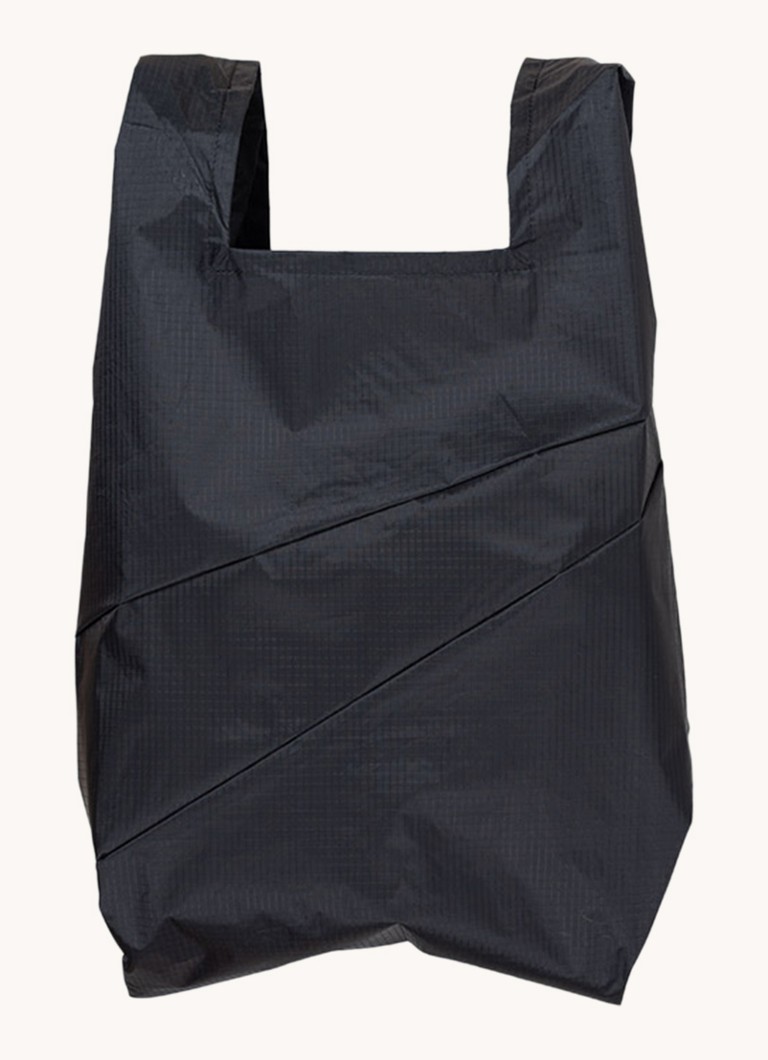 SUSAN BIJL - The New Shopping Bag Medium waterafstotende shopper  - Zwart