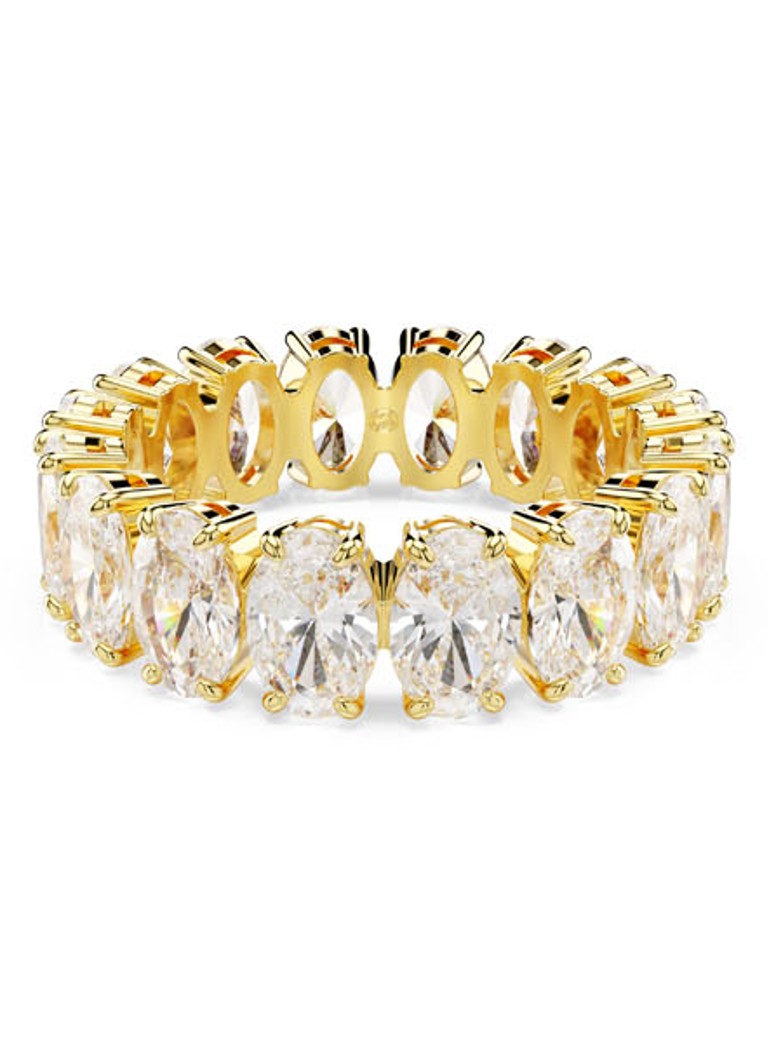 Swarovski - Matrix ring verguld 55 - Goud