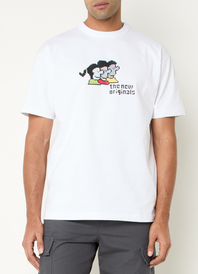 The New Originals - People T-shirt met logoprint - Wit
