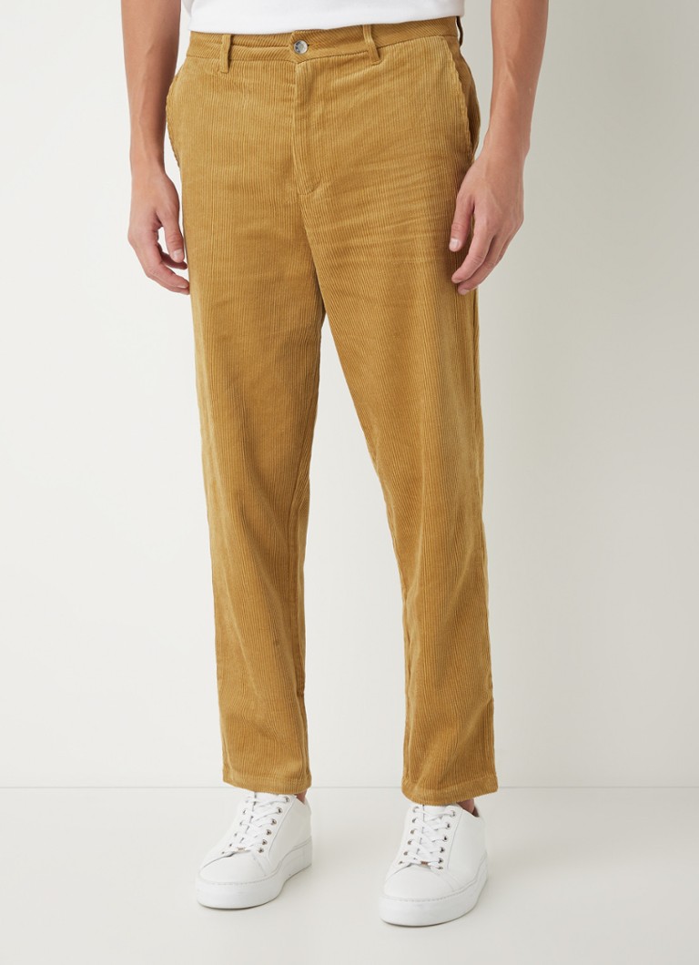 The New Originals - Tapered fit chino van corduroy  - Camel